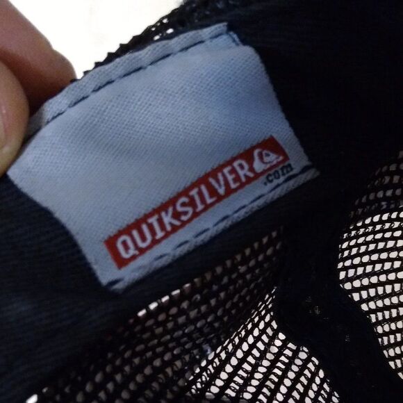 Vintage Quiksilver Logo Trucker Snap Back Hat - Picture 8 of 8